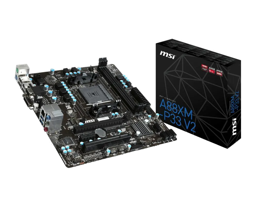 Ремонт материнских плат  MSI A88XM-P33 V2 в Новосибирске