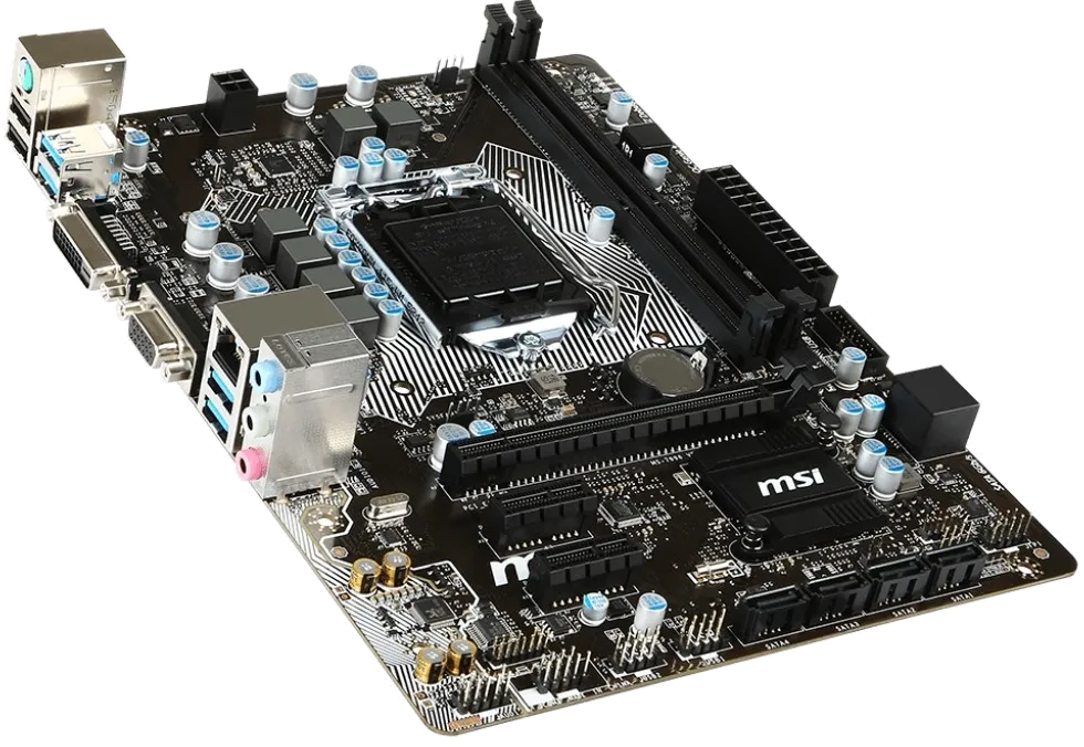 Ремонт материнских плат  MSI B150M PRO-VDH в Новосибирске