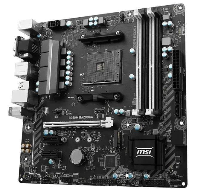 Ремонт материнских плат  MSI B350M BAZOOKA в Новосибирске