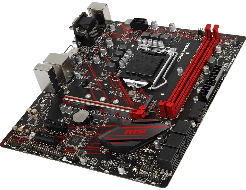 Ремонт материнских плат  MSI B360M GAMING PLUS в Новосибирске