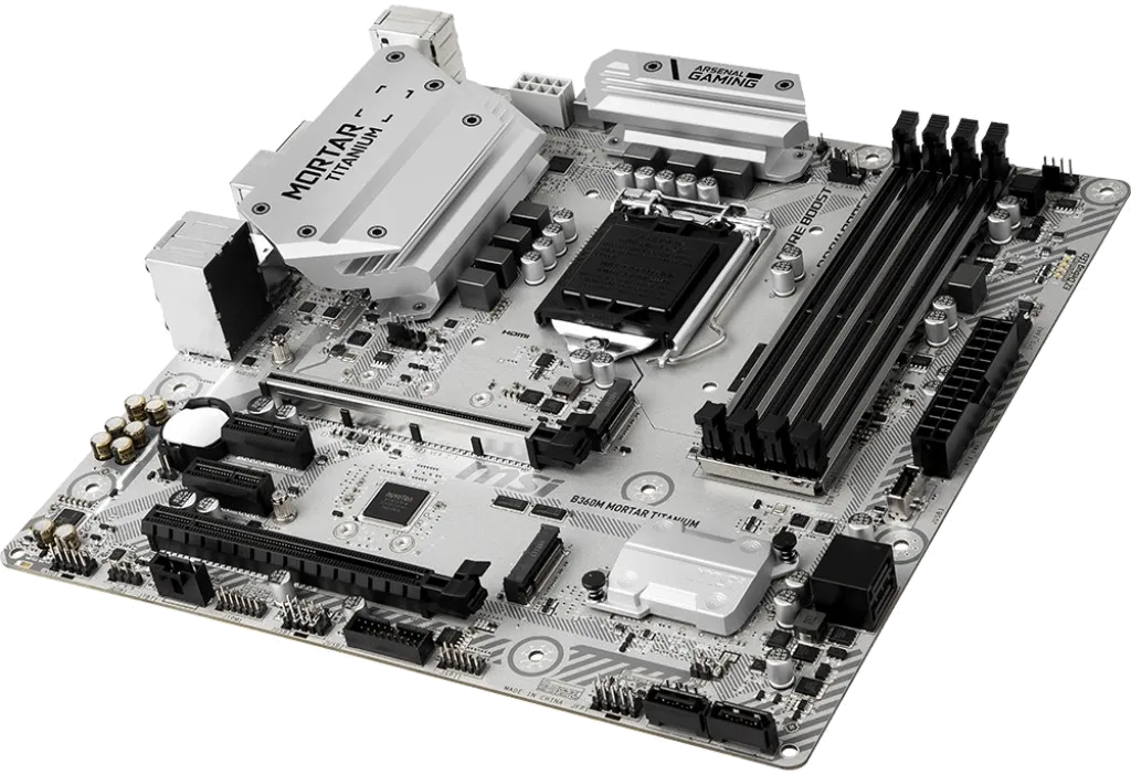 Ремонт материнских плат  MSI B360M MORTAR TITANIUM в Новосибирске