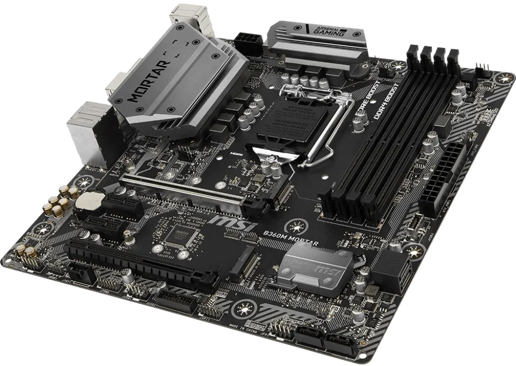 Ремонт материнских плат  MSI B360M MORTAR ИЛЬЯ МУРОМЕЦ в Новосибирске