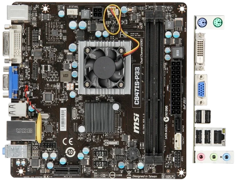 Ремонт материнских плат  MSI C847IS-P33 в Новосибирске