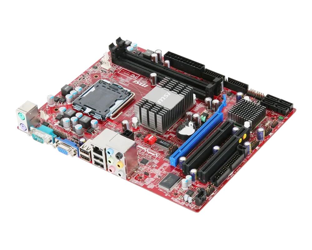 Ремонт материнских плат  MSI G31TM-P25 в Новосибирске