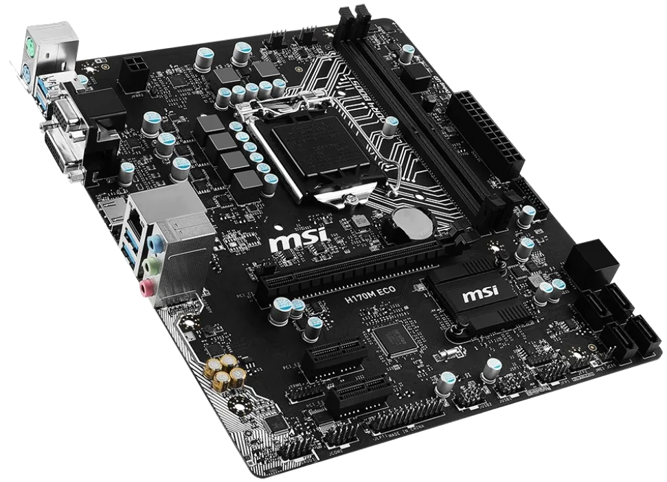 Ремонт материнских плат  MSI H170M ECO в Новосибирске