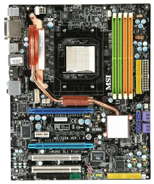 Ремонт материнских плат  MSI K9N2 SLI Platinum в Новосибирске