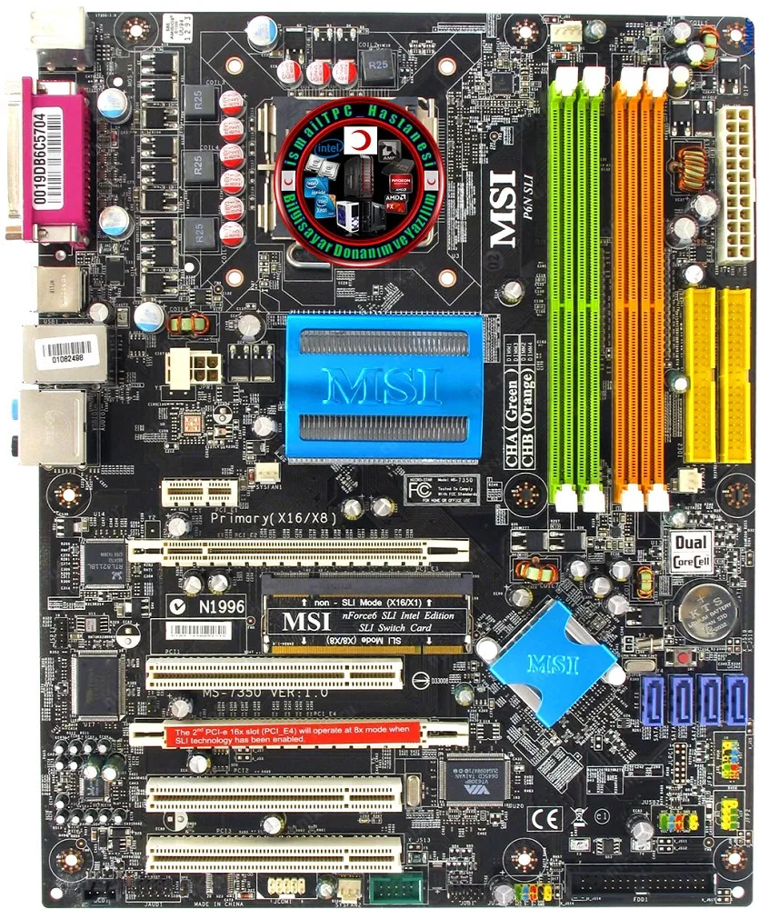 Ремонт материнских плат  MSI P6N SLI-FI в Новосибирске