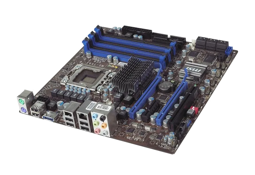 Ремонт материнских плат  MSI X58M в Новосибирске