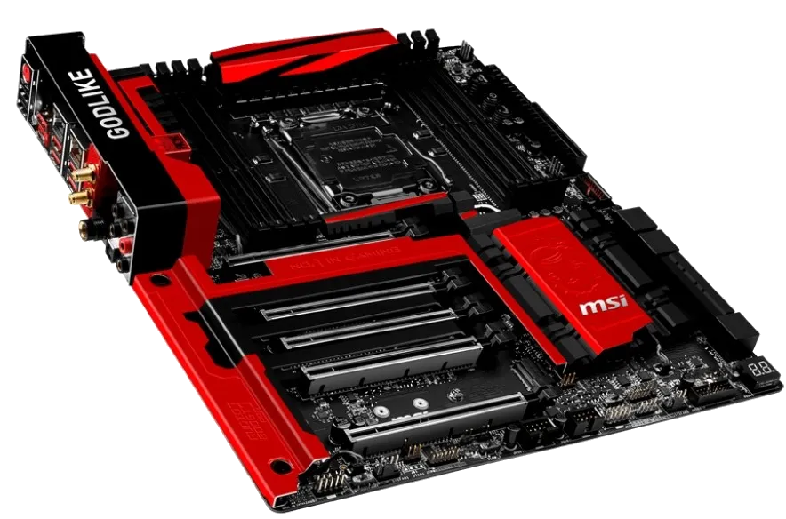 Ремонт материнских плат  MSI X99A GODLIKE GAMING в Новосибирске
