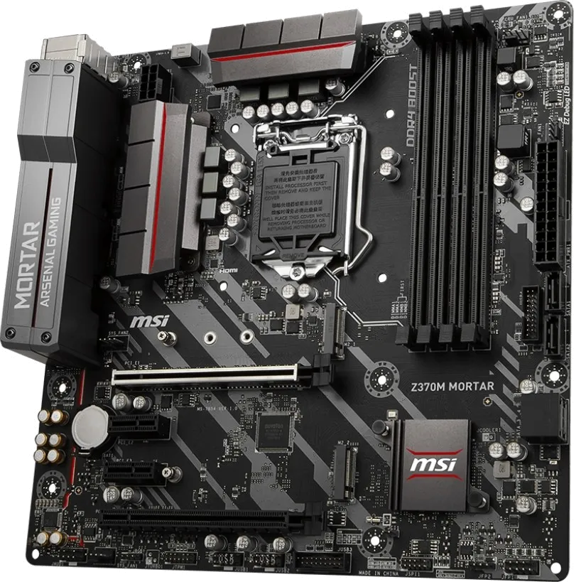 Ремонт материнских плат  MSI Z370M MORTAR в Новосибирске