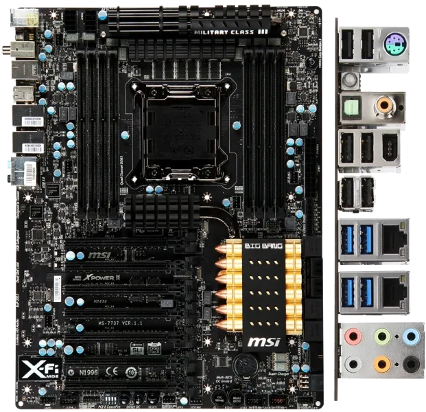 Ремонт материнских плат  MSI Big Bang-XPower II в Новосибирске