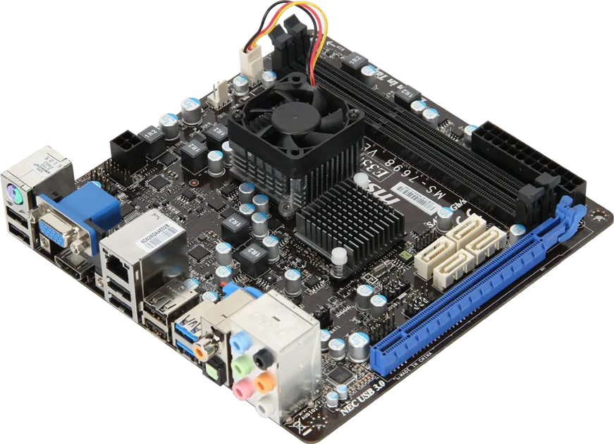 Ремонт материнских плат  MSI E350IA-E44 в Новосибирске