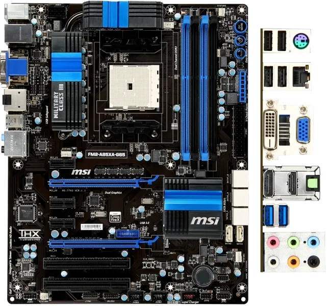 Ремонт материнских плат  MSI FM2-A85XA-G65 в Новосибирске