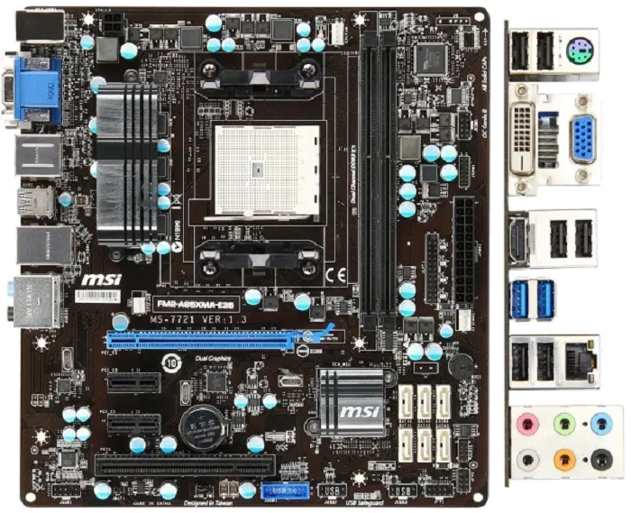 Ремонт материнских плат  MSI FM2-A85XMA-E35 в Новосибирске