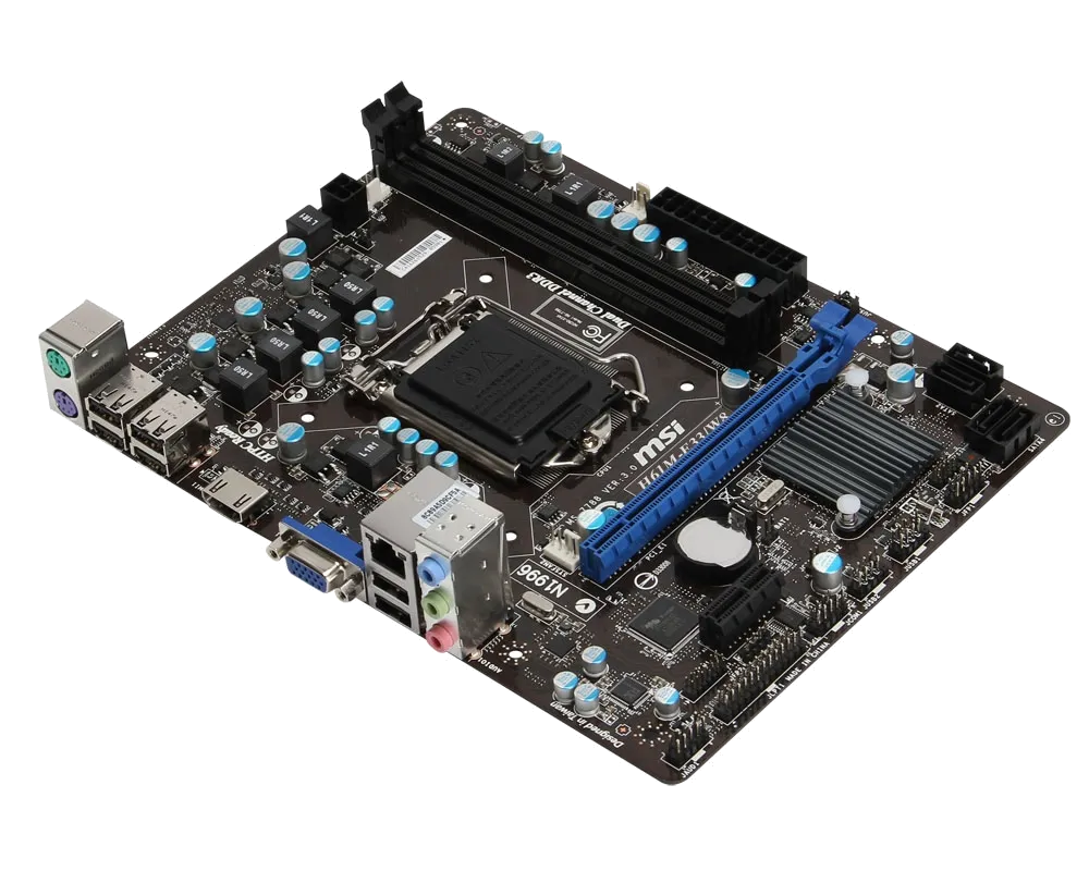 Ремонт материнских плат  MSI H61M-E33/W8 в Новосибирске