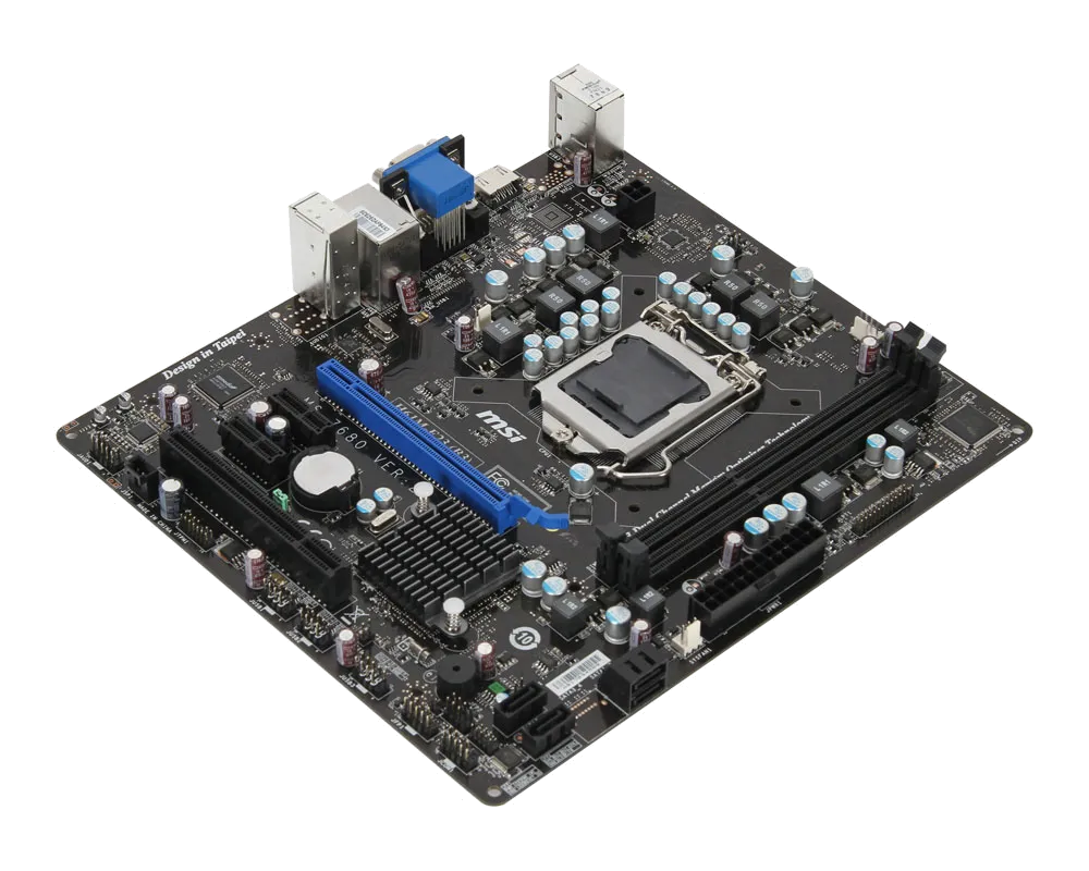 Ремонт материнских плат  MSI H61M-P22 (B3) в Новосибирске