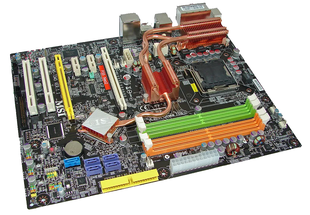 Ремонт материнских плат  MSI P35-Neo2 в Новосибирске