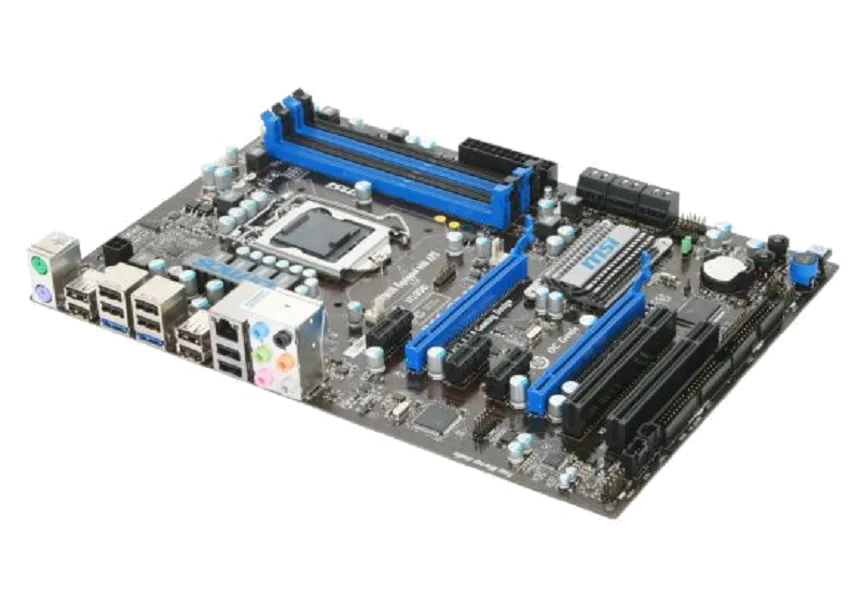 Ремонт материнских плат  MSI P55-GD55 в Новосибирске