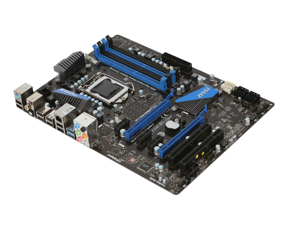Ремонт материнских плат  MSI P67A-G43 (B3) в Новосибирске